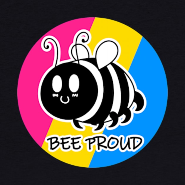 Bee Proud Pansexual/Panromantic Flag by JadedOddity